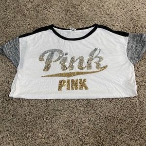 Sequin Pink Shirt